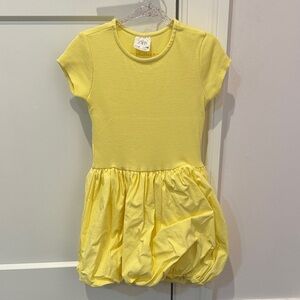 Zara Lemon Short Sleeve Dress